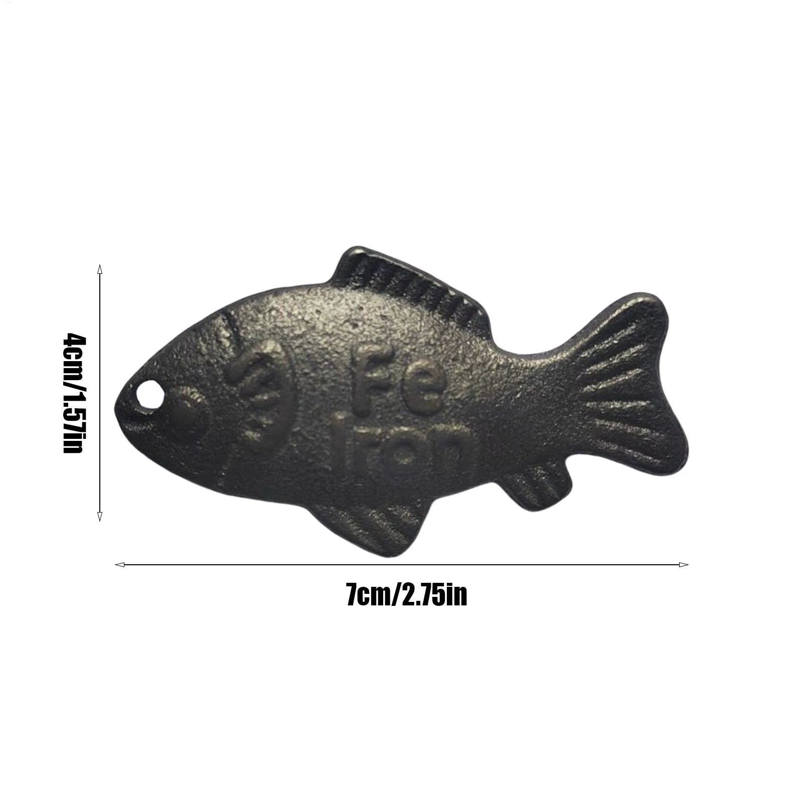 Iron Fish Natural Source of Iron Fish Effective 2 Pieces Reusable Kitchen Accessories for Deficiency Children Vegetarians