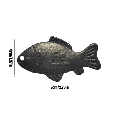 Iron Fish Natural Source of Iron Fish Effective 2 Pieces Reusable Kitchen Accessories for Deficiency Children Vegetarians