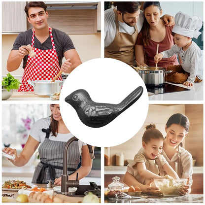Iron Cooking Bird Animal Cast Iron Dietary Support Sparrow Cooking Tool for Meals Daily Athletes Women Men Kitchen Home Stove