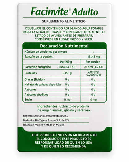 Facinvite® Adulto – Pack de 5 Unidades | Apoyo Avanzado al Sistema Inmunológico
