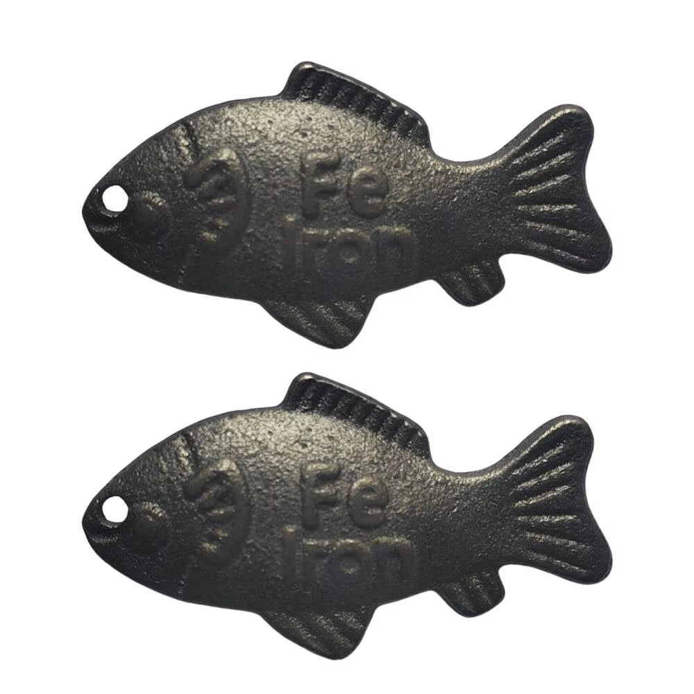 Iron Fish Natural Source of Iron Fish Effective 2 Pieces Reusable Kitchen Accessories for Deficiency Children Vegetarians