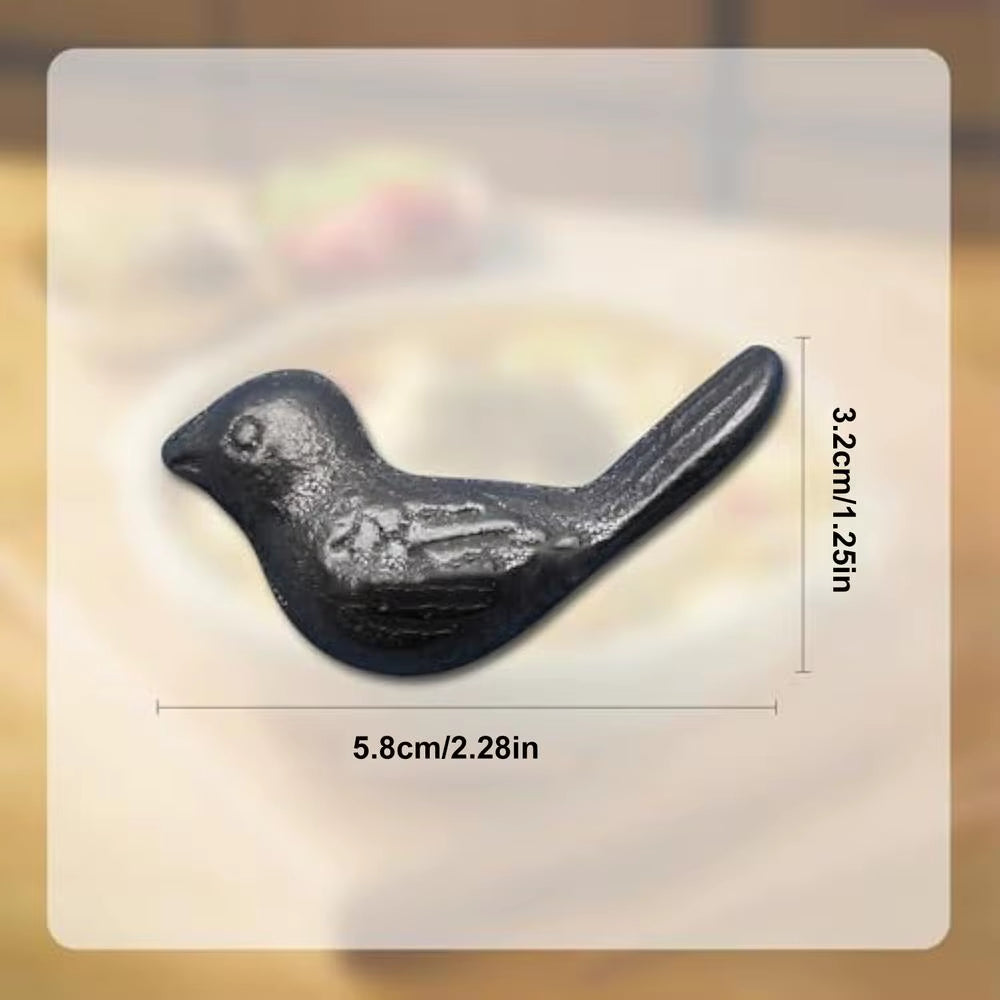Iron Cooking Bird Animal Cast Iron Dietary Support Sparrow Cooking Tool for Meals Daily Athletes Women Men Kitchen Home Stove